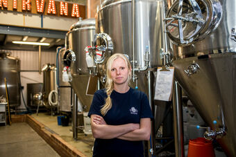 Founder of Nirvana Brewery, Becky