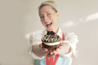 Kate Cunnah, Committed Cake-lover and Director of The Whoopie Bakery