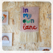 In My Own Lane Wall Hanging