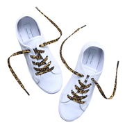 Leopard Print shoelaces