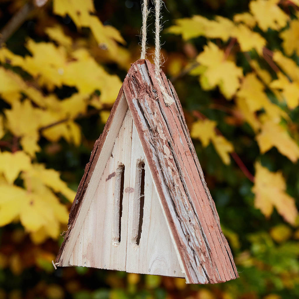 Triangular Wooden Butterfly Hotel