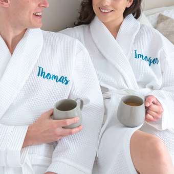 Personalised Bathrobes & Dressing Gowns