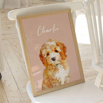 personalised pet portrait