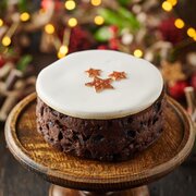 Iced Top Fruit Cake