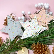 Set of Christmas Star Ornaments