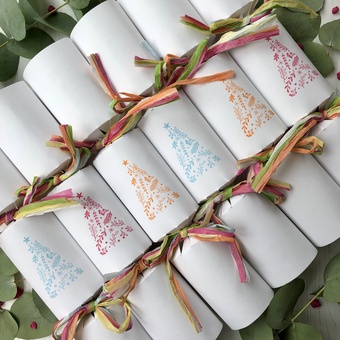 Eco-friendly, plastic free Christmas Crackers  