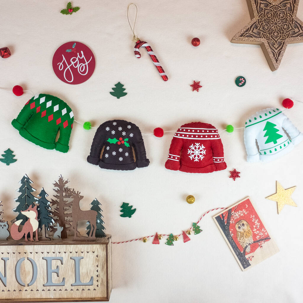 Christmas Jumpers Garland