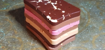 luxury handmade chocolate slabs