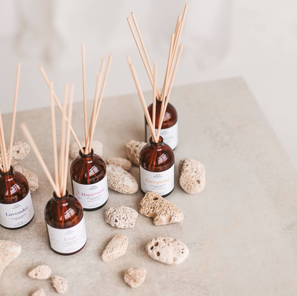 Reed Diffuser With Essential Oils, Eco Home Fragrances