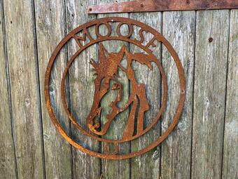 Stable Door Plaque