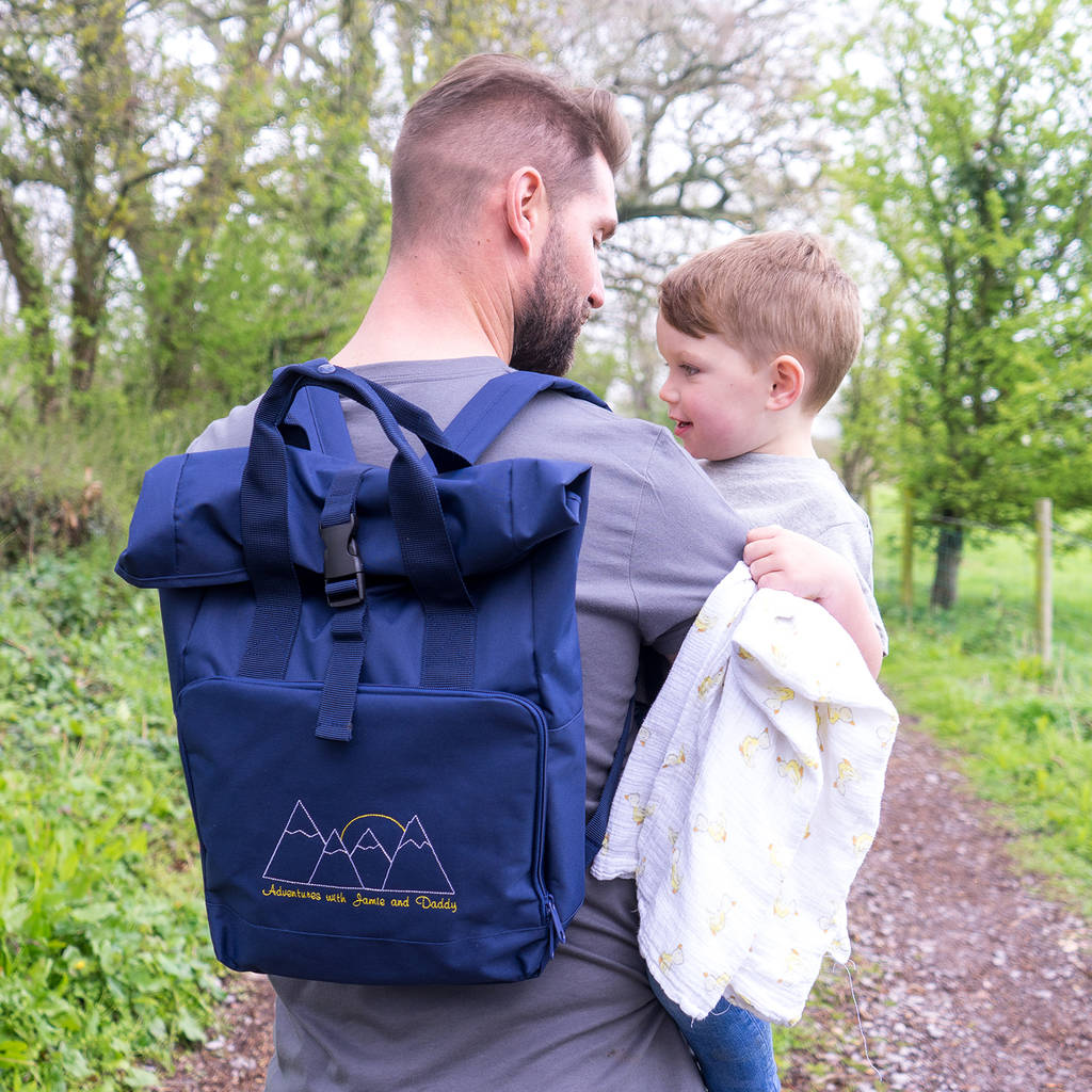 Personalised Men's Baby Changing Bag For Adventures