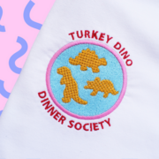 Turkey Dino Dinner Society Tshirt