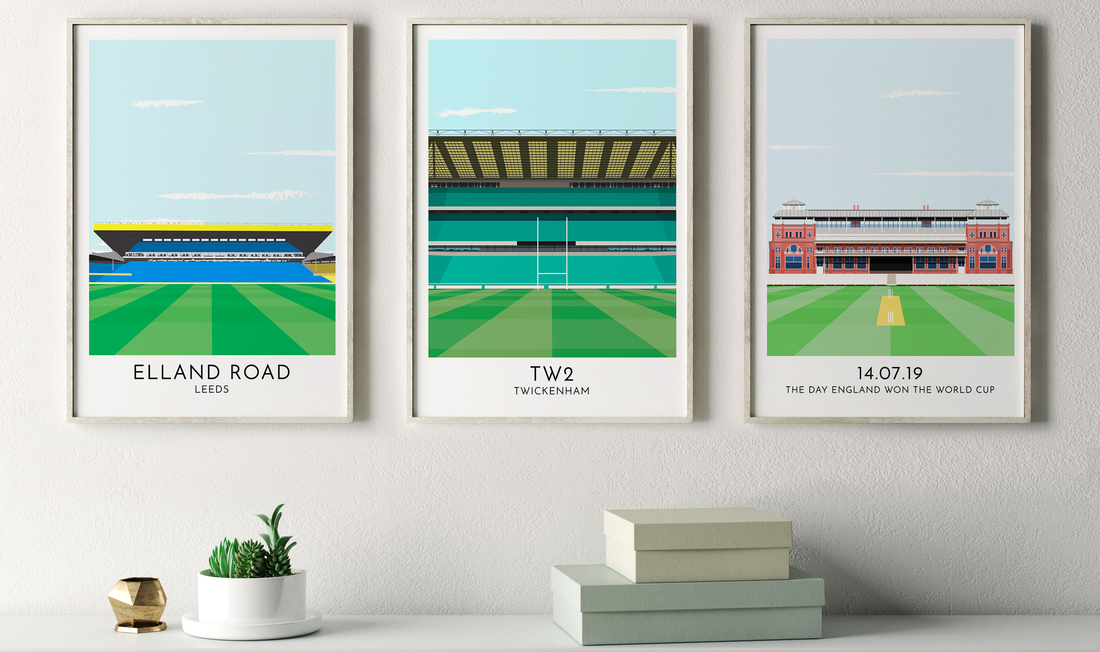 Turf Football Art Storefront