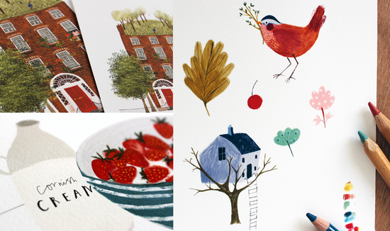Quirky Illustrated gifts, cards and prints