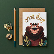 Folio 'Bear Hug' Greetings Card