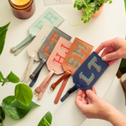 Stitch Your Own Luggage Tag