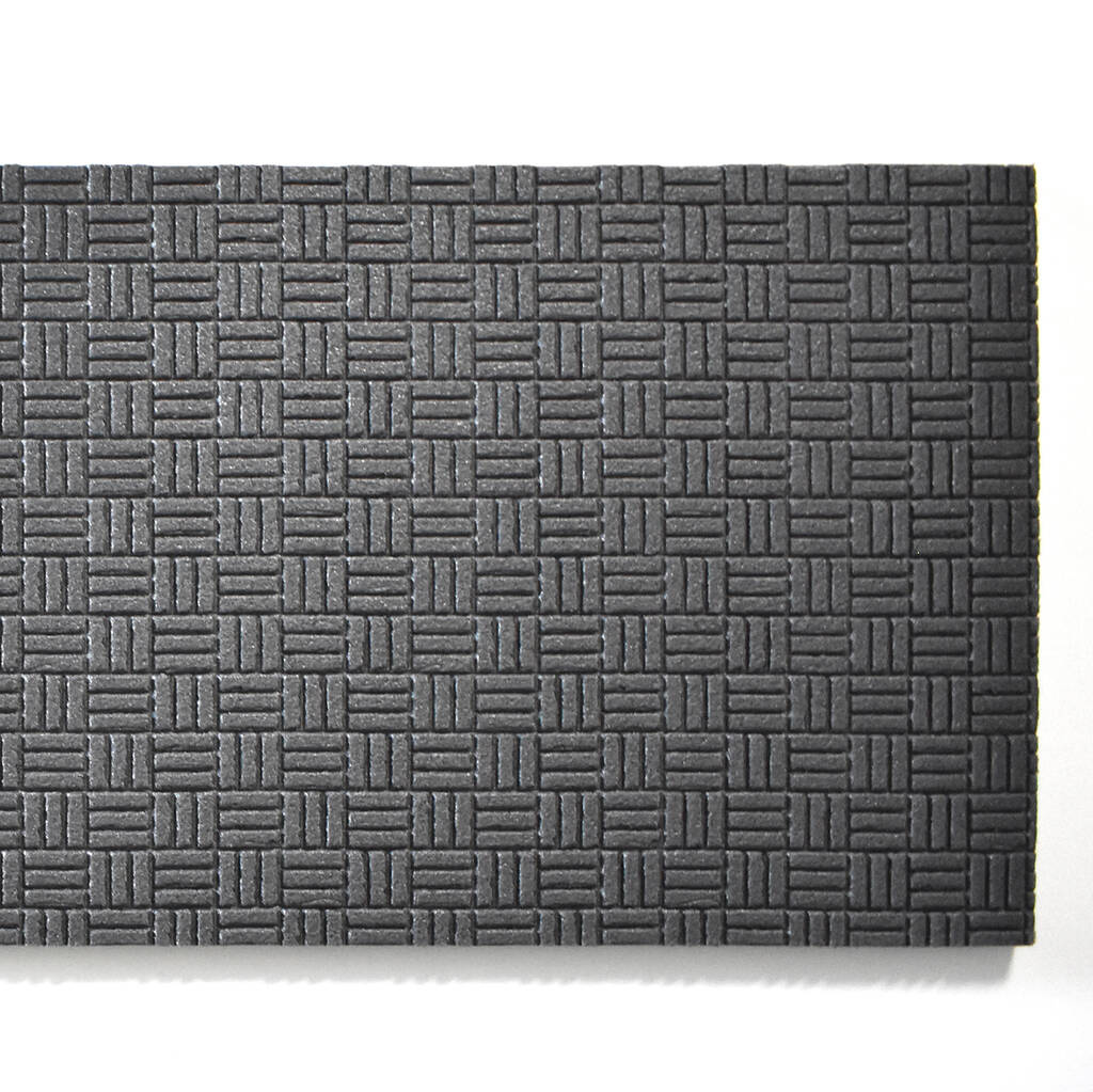 Embossed T Basketweave Xps Foam Sheet For Model Making