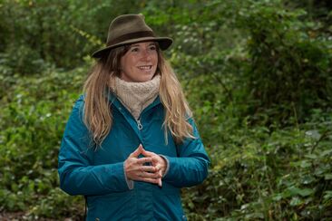 Tansy Dowman Forest Bathing Guide and Founder of Tansy in the Wild