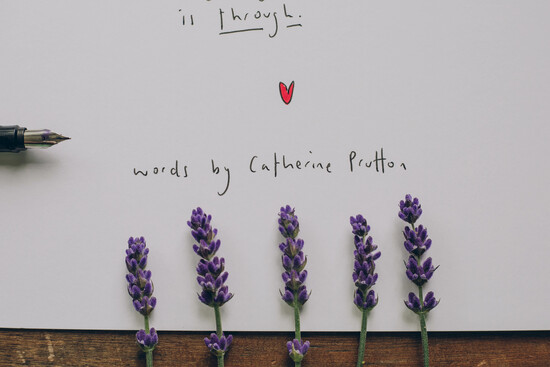 Handwritten Words by Catherine Prutton
