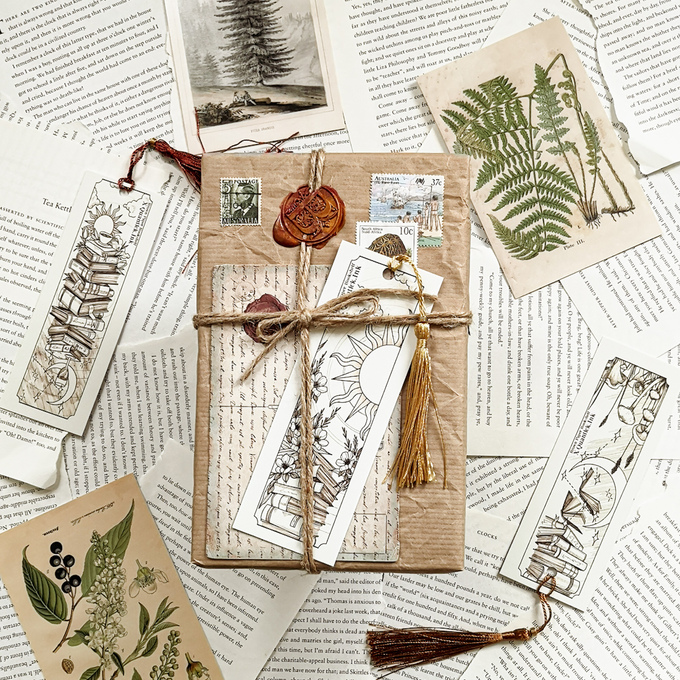 Brown Paper Bookshelf Storefront