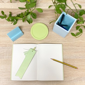 Mix and Match Desk - Green and Blue