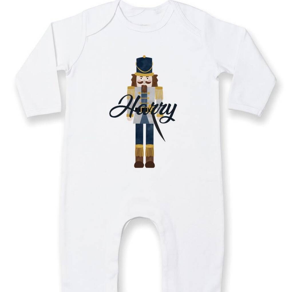 Nutcracker Christmas Babygro