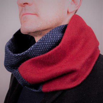 Re-Creation for the Nation Men's Infinity Scarf
