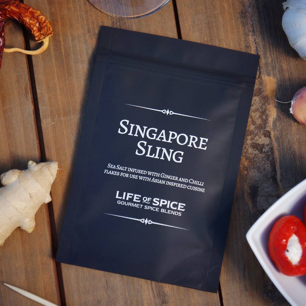 Singapore Sling Gourmet Sea Salt  