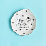 fly me to the moon plate