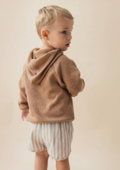 Kristy Green x BabyChum Taupe Ribbed Hoodie