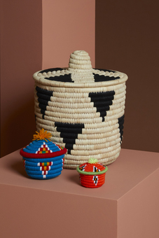 Zan Artefacts Nanjoon, Dokht and Nini  baskets