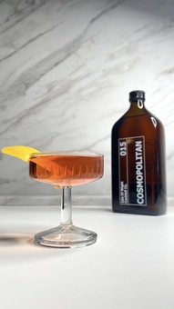 Cosmopolitan Martini Bottle