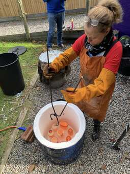 Raku Firing