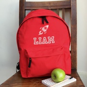 personalised boys backpack