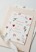 Floral Foil-Pressed Wedding Stationery & Signage