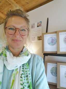 Business founder Annie Morris of Annie morris embroidery