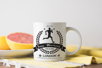 Lovehart Running Champion Sports Mug