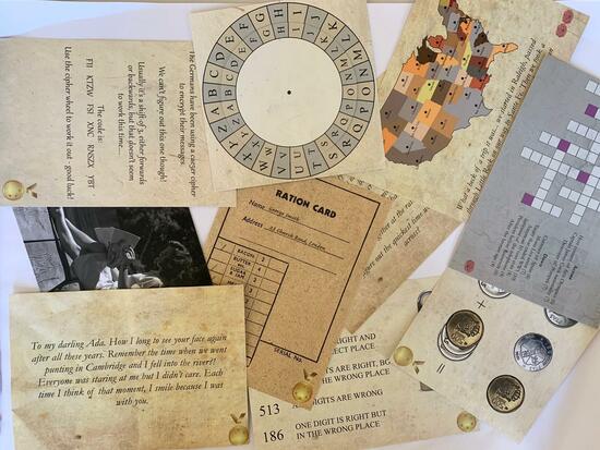 Mystery Memo personalised puzzle escape room game