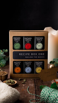 An Indian Spice Company Recipe Box