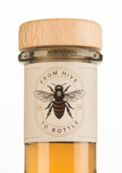 Our Bourbon infused with smoked British Honey