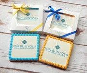 Hand-iced Corporate cookie gifts