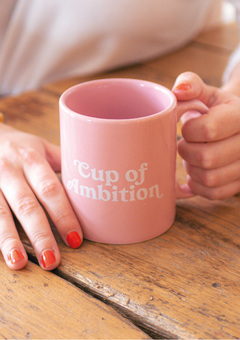 Pink Cup of Ambition