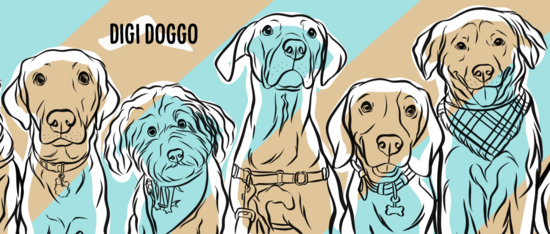 Personalised Outline Pet Portraits