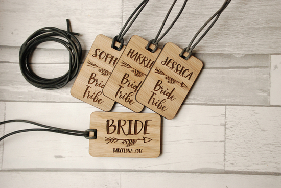 Personalised Hen Party Luggage Tags