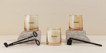 Aromatherapy candles with candle care iit