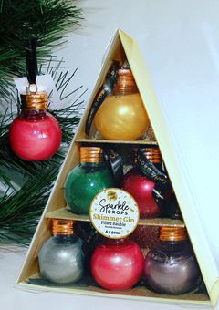 Naturally Flavoured Shimmer Gin Baubles
