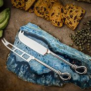 Polished Knot Cheese Knives