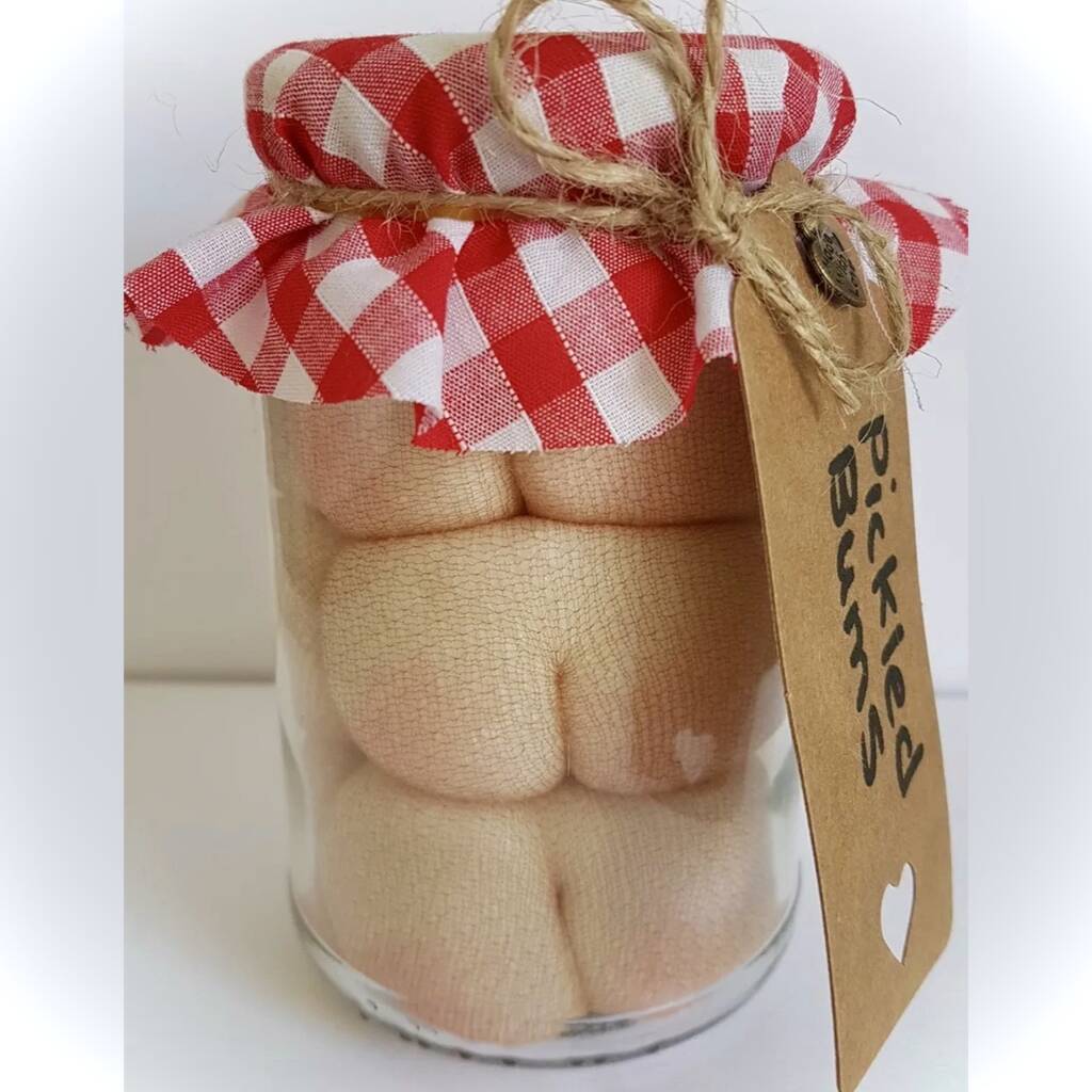 Pickled Bums In A Jar Funny Gift