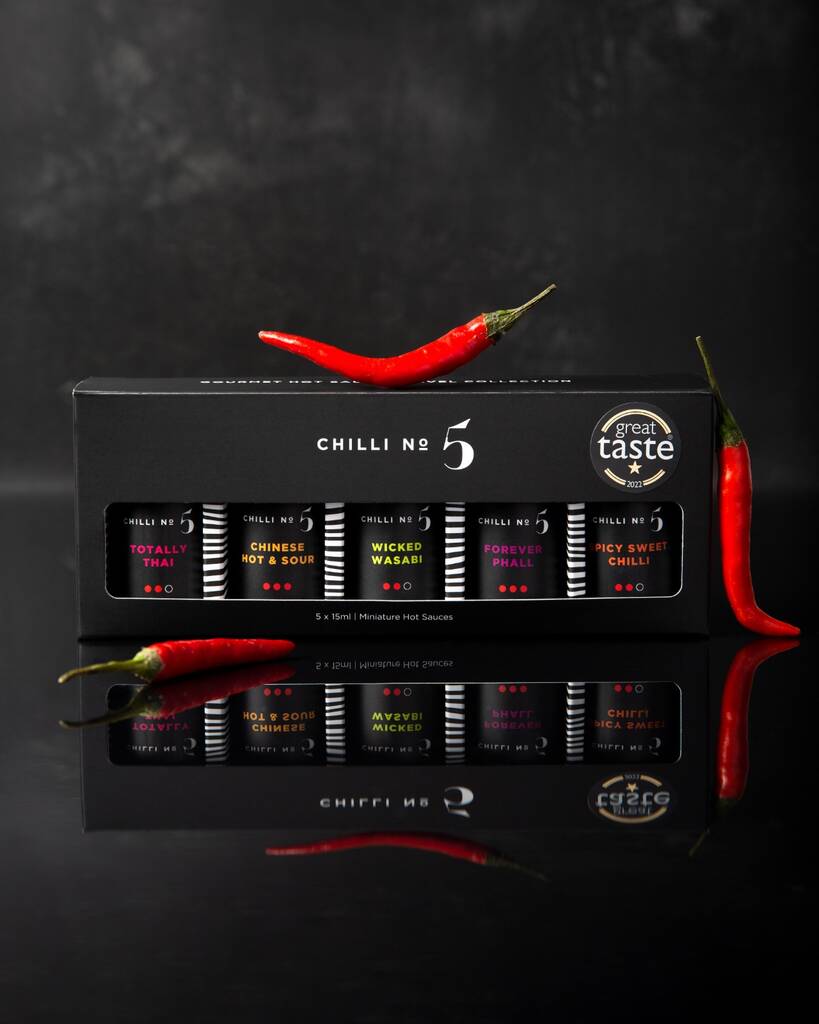Mini Hot Sauces Gift Set