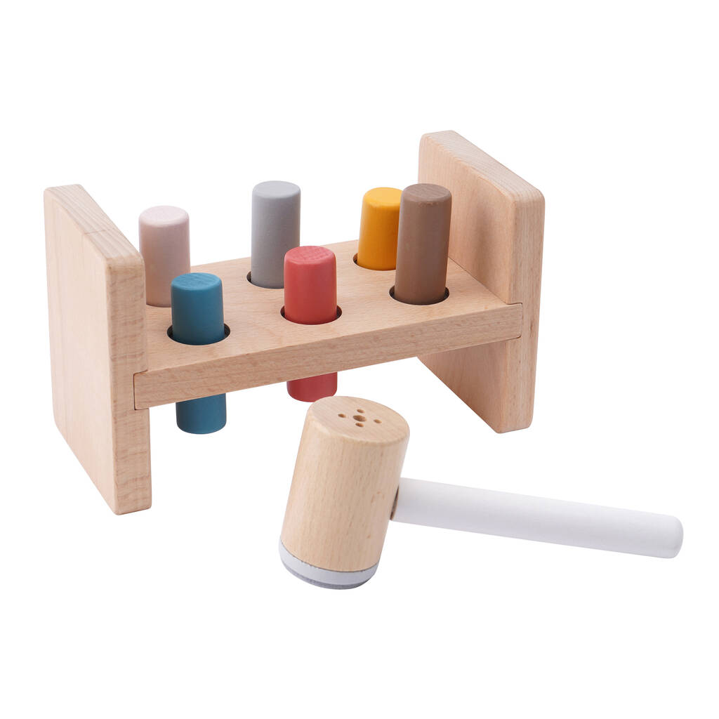 The Little Tribe Wooden Hammer Work Bench - 1yr+